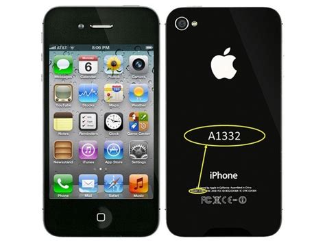 iphone 4 4th generation a1332.